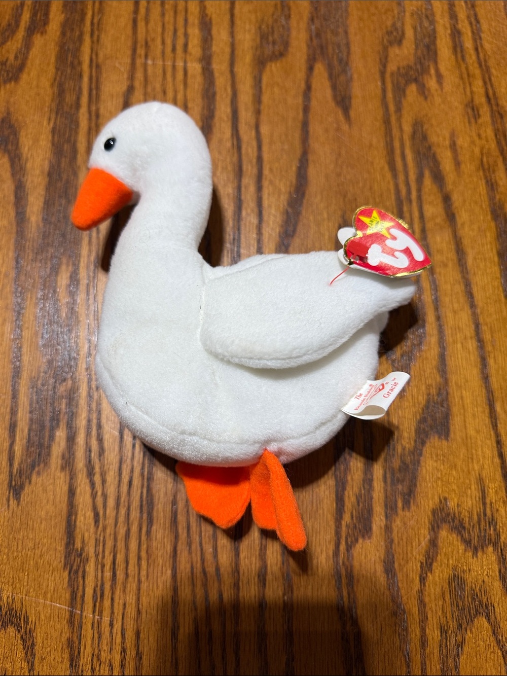 Ty 1996 Gracie Beanie Baby